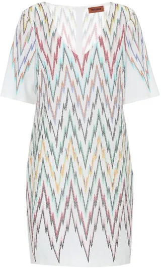 Stretch-silk dress