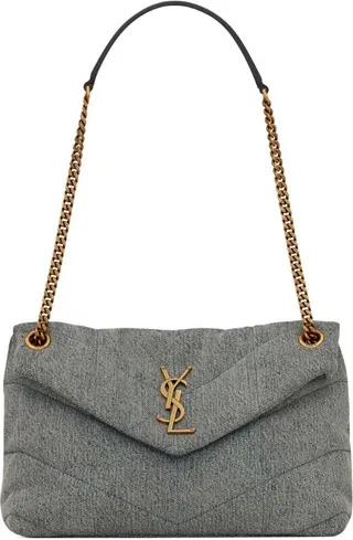 Saint Laurent Small Loulou Puffer Shoulder Bag