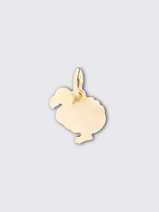 Dodo pendant in 18 kt yellow gold
