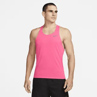 Nike Men's Dri-FIT Fast Racing Singlet in Pink