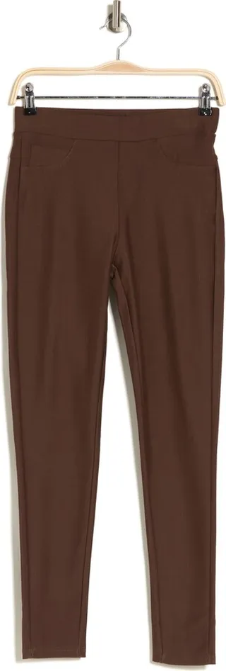 Basic 5-Pocket Ponte Skinny Pants