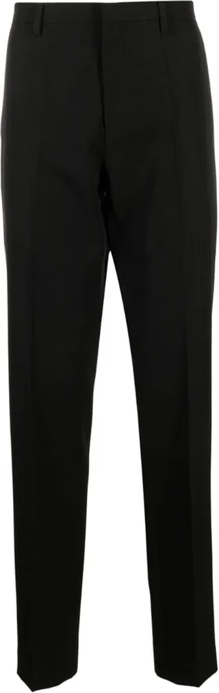 Straight-Leg Tailored Trousers