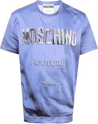 logo-print T-shirt