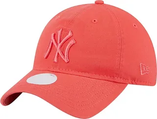 Women's New Era Red New York Yankees Lava Core Classic 9TWENTY Snapback Hat