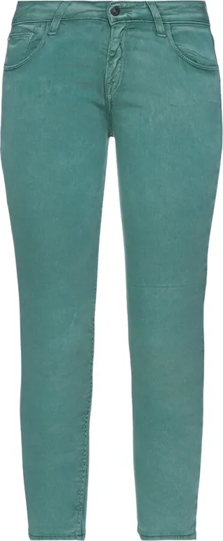 Cropped Pants Deep Jade