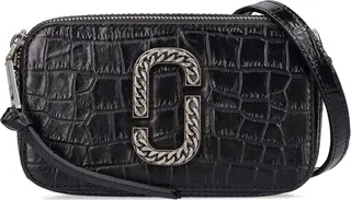 The Snapshot croc embossed leather bag