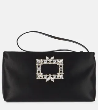 RV Nightlily Mini satin shoulder bag