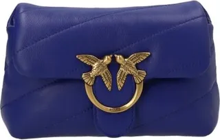 Shoulder Bag With Logo Plaque