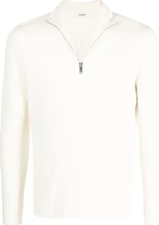 Half-Zip Fastening Jumper
