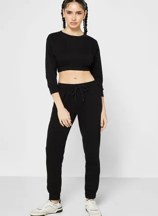 Crop Top & Jogger Set