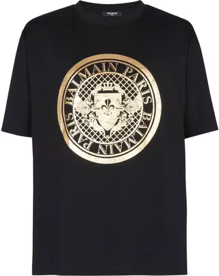 logo-print T-shirt