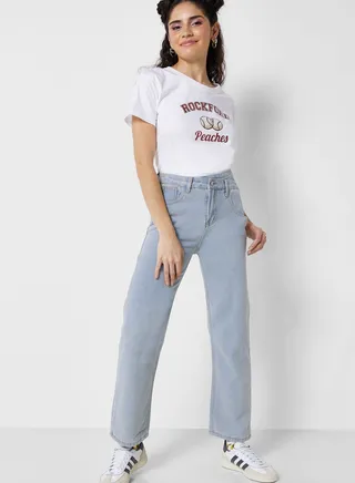 High Waisted Jeans