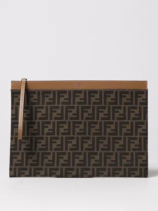 Fendi bag in fabric and leather
