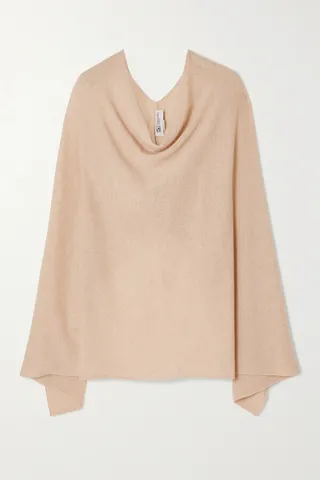 Johnstons of Elgin - Cashmere Poncho - Neutrals