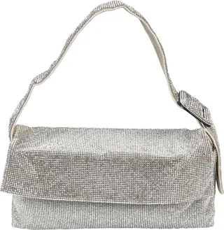 Crystal Embellished Shoulder Bag