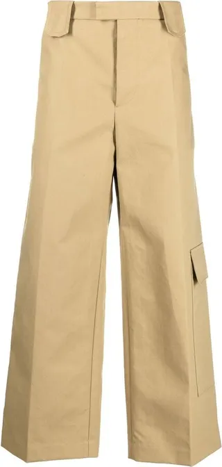 Straight-Leg Utility Trousers