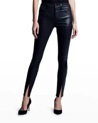 Jyothi High-Rise Split Ankle Jeans