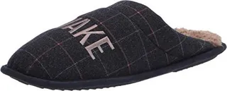 Dearfoams mens Microwool Novelty Closed Toe Scuff Slipper