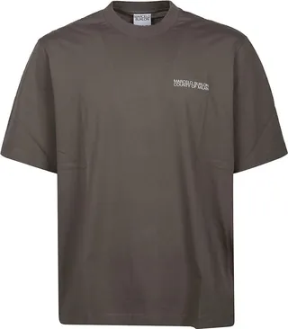 Marcelo Burlon County Of Milan Tempera Cross Crewneck T-Shirt