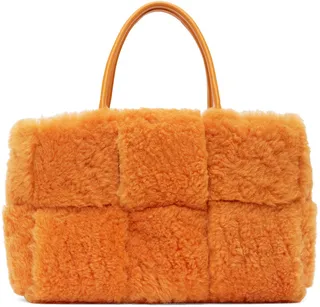 Bottega Veneta Orange Arco Tote