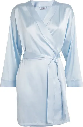 I.D. Sarrieri Silk Short Robe