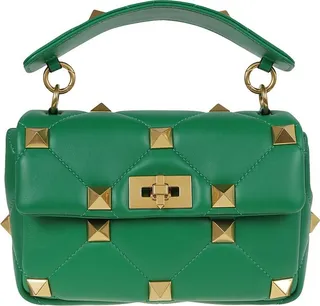Valentino Garavani Roman Stud Quilted Shoulder Bag