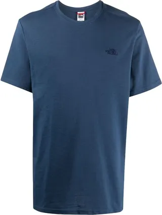 embroidered-logo T-shirt