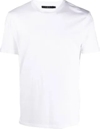 jersey-knit crew neck T-shirt