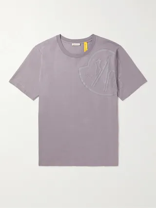 6 Moncler 1017 ALYX 9SM Logo-Embellished Cotton-Jersey T-Shirt