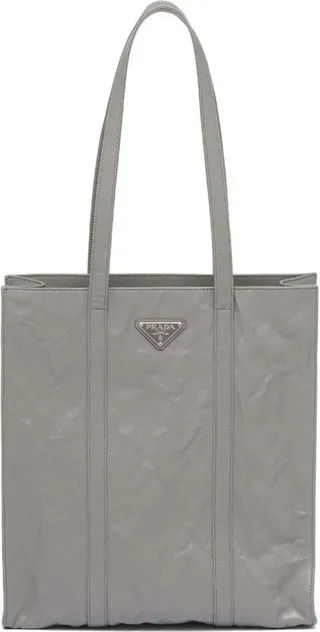 Logo-Plaque Tote Bag