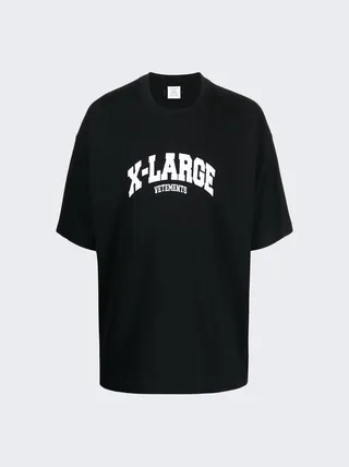 X-Large Logo T-Shirt Black