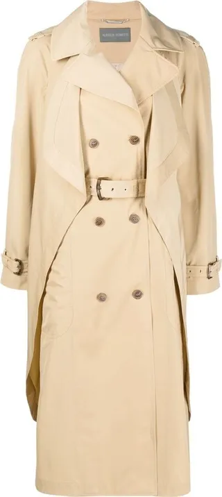 Double-Breasted Trench Coat