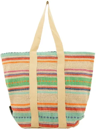 Striped Tote