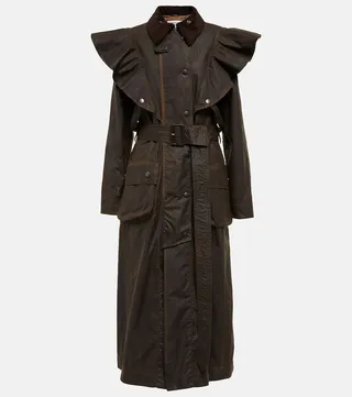 x Barbour Dani trench coat