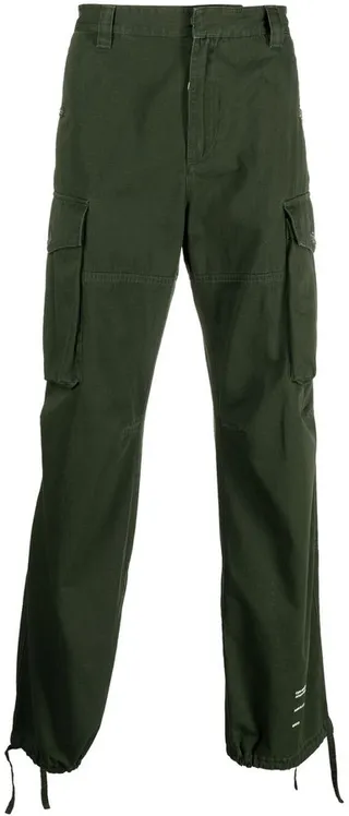 Straight-Leg Cargo Trousers