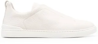 Triple-Stitch Low-Top Sneakers