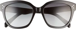 55mm Gradient Round Sunglasses