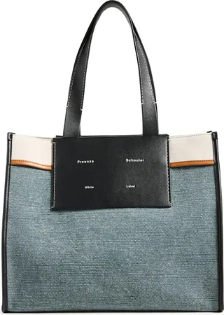 Proenza Schouler White Label XL Morris Canvas Tote