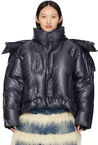 Moncler Genius Moncler DingYun Zhang Navy Klolk Jacket
