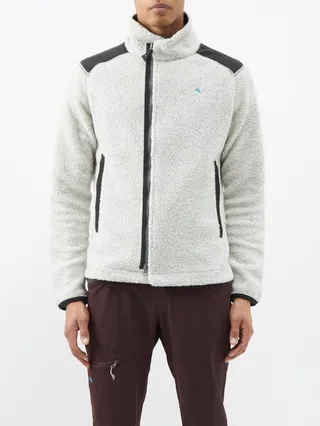 Skoll Zipped Recycled Wool-blend Fleece Jacket