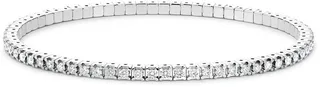 18kt White Gold Diamond Expandable Bracelet