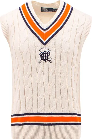 Braided cotton vest
