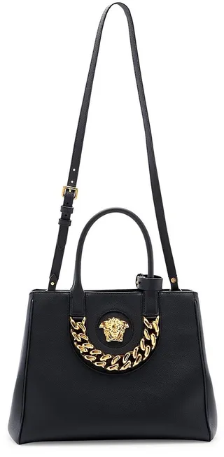 Large La Medusa Leather Tote