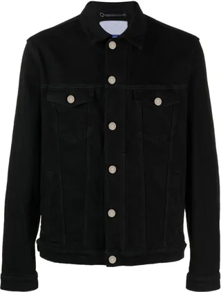 Button-Up Denim Jacket