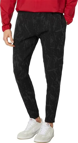 Superdry Code Tech Joggers (Darkest Charcoal Marl All Over Print) Men's Casual Pants