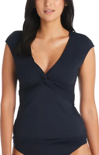 Lets' Get Twisted Cap Sleeve Tankini