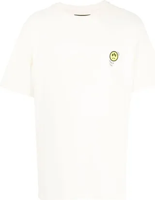 logo-print detail T-shirt