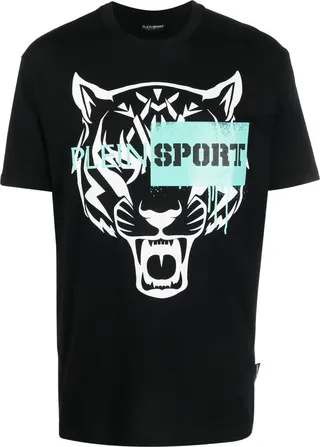 graphic-print short-sleeved T-shirt