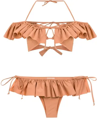 Ruffled Bikini