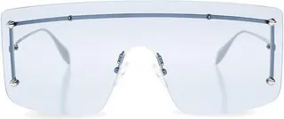 Alexander McQueen Eyewear Squared-Oversize Frame Sunglasses